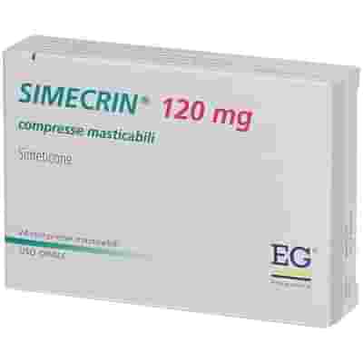 SIMECRIN 24 compresse masticabili 120 mg