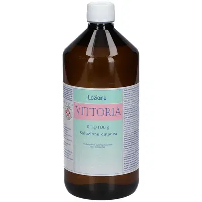 LOZIONE VITTORIA soluzione cutanea 1.000 ml 0,1% LOZIONE VITTORIA soluzione cutanea 1.000 ml 0,1%