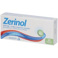 ZERINOL 20 compresse rivestite 300 mg + 2 mg