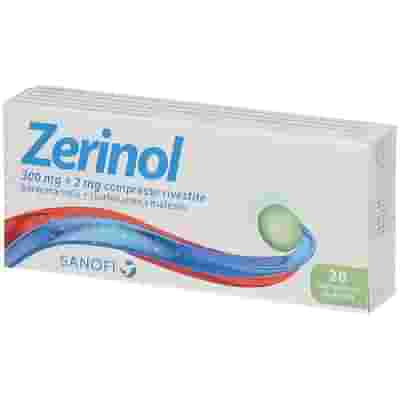 ZERINOL 20 compresse rivestite 300 mg + 2 mg