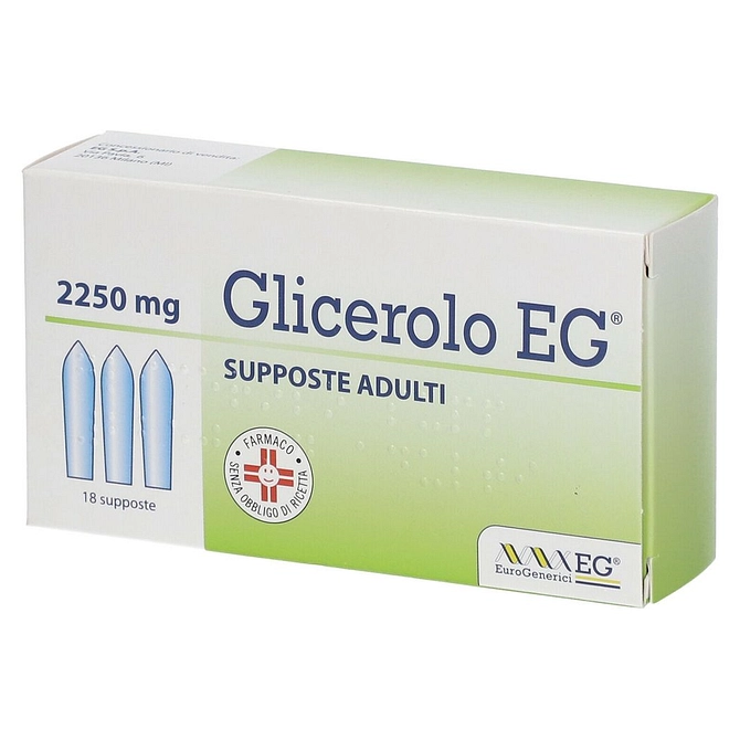 Glicerolo Eg (Nova Argentia) Ad 18 Supp 2,25 G