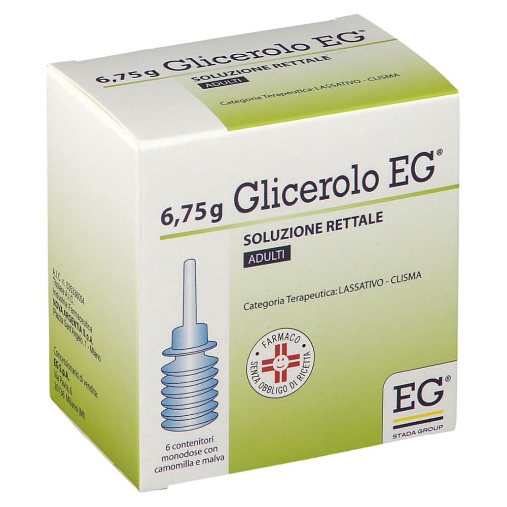 Glicerolo Eg*Ad 6 Cont 6,75 G