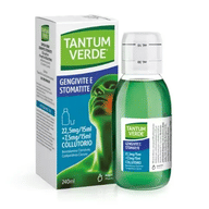 TANTUM VERDE BOCCA collutorio 240 ml 22,5 mg/15 ml + 7,5 mg/15 ml