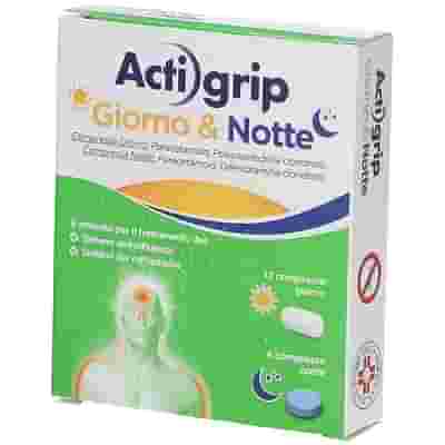 ACTIGRIP GIORNO & NOTTE 12 compresse giorno + 4 compresse notte