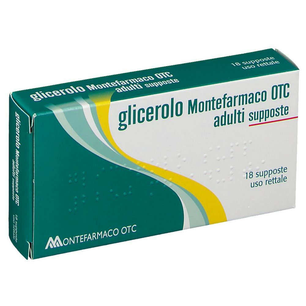 Glicerolo (Montefarmaco) Ad 18 Supposte 2.250 Mg