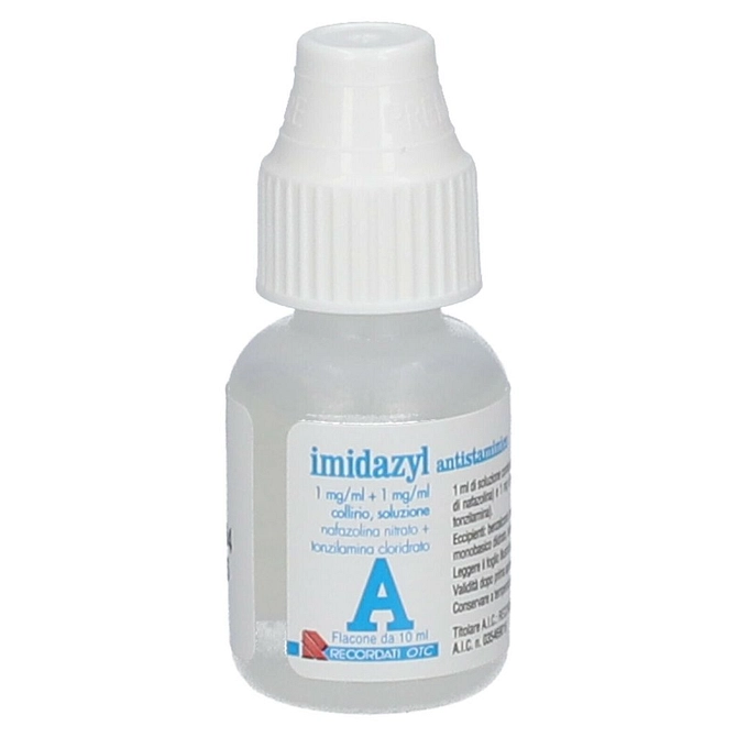 Imidazyl Antistaminico Collirio 10 Ml 1 Mg/Ml + 1 Mg/Ml