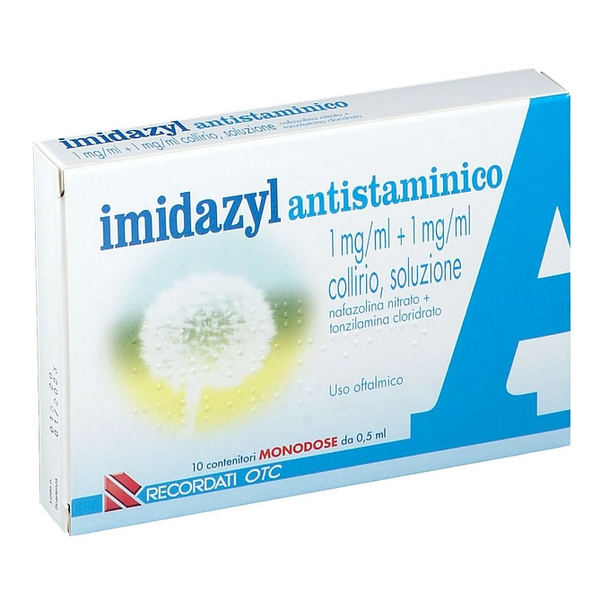 Imidazyl Antistaminico 10 Monod Collirio 0,5 Ml 1 Mg/Ml + 1mg/Ml