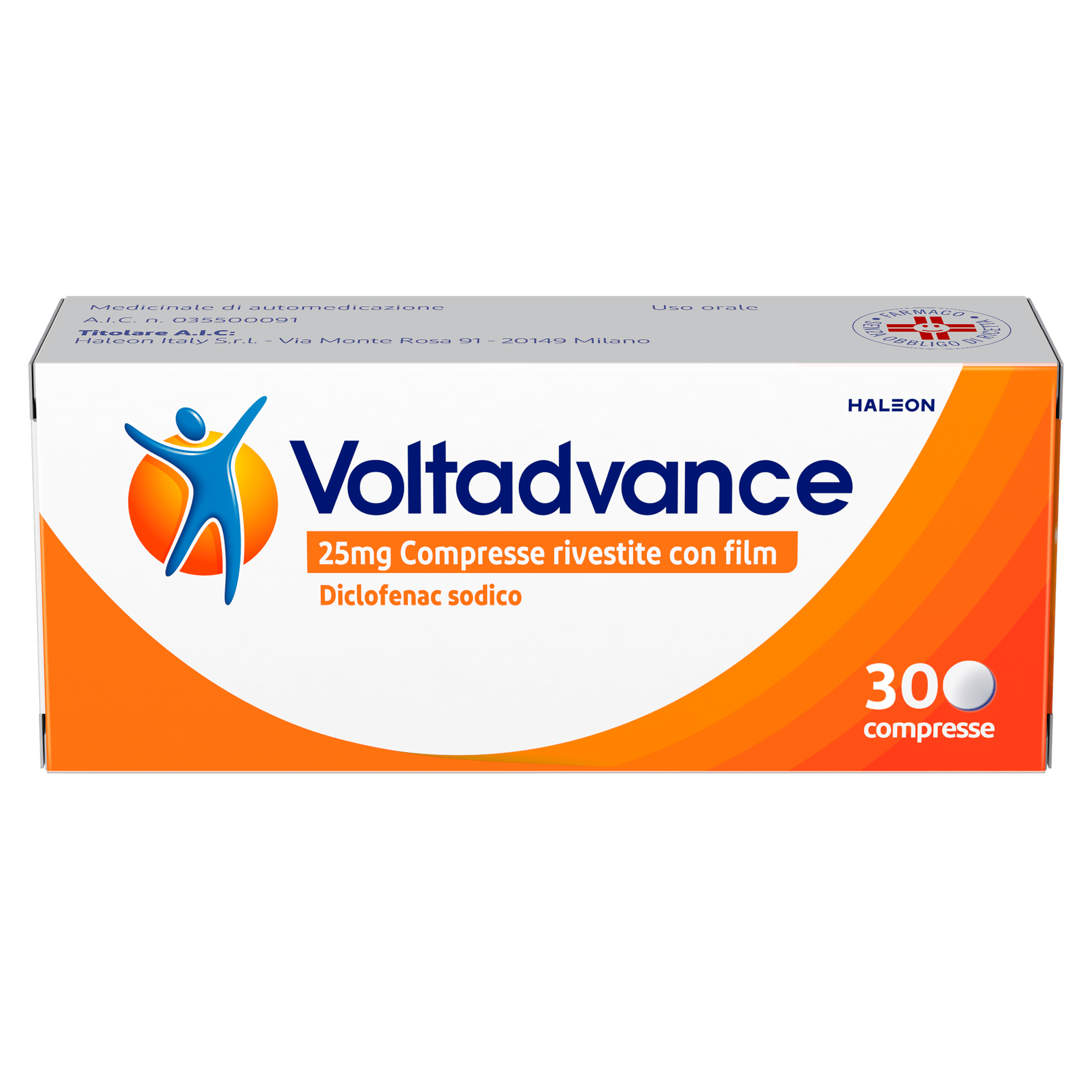 Voltadvance*30 Cpr Riv 25 Mg