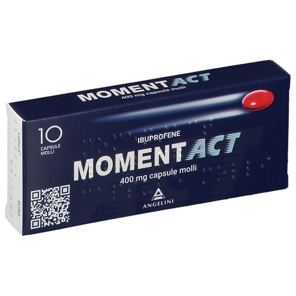 Momentact 10 Capsule Molli 400 Mg