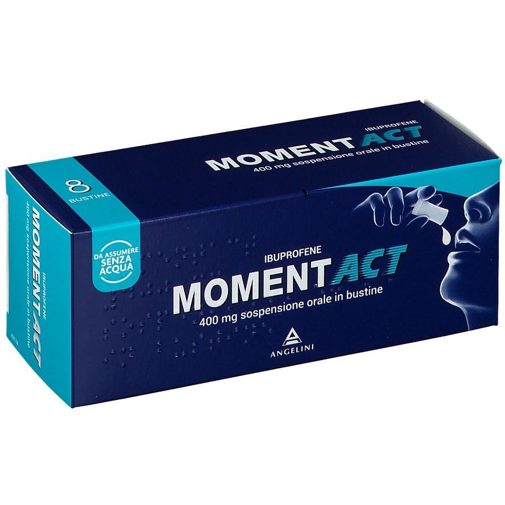 Momentact Sospensione Orale 8 Bustine 400 Mg