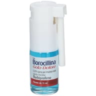 NEOBOROCILLINA GOLA DOLORE 1 flaconcino spray 15 ml 37,5 mg menta