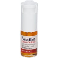 NEOBOROCILLINA GOLA DOLORE 1 flaconcino spray mucosa orale 15 ml 0,25% limone e miele