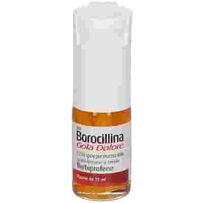 NEOBOROCILLINA GOLA DOLORE 1 flaconcino spray mucosa orale 15 ml 0,25% limone e miele