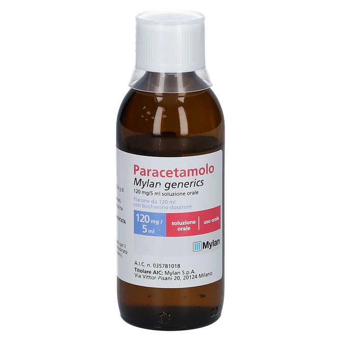 Paracetamolo (Mylan Generics) Sciroppo 120 Ml 120 Mg/5 Ml