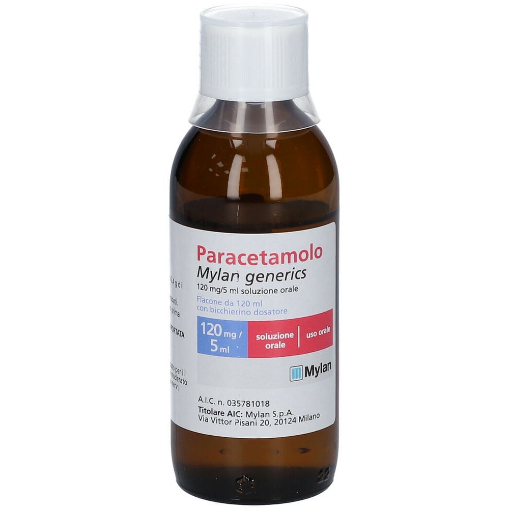 Paracetamolo My*120 Mg/5 Ml120 Ml