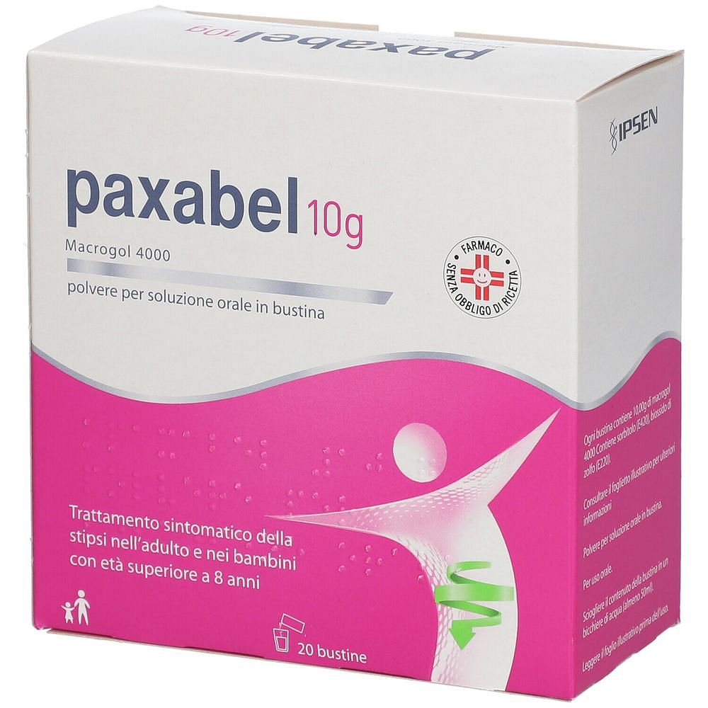 Paxabel 20 Bustine Polvere Orale 10 G