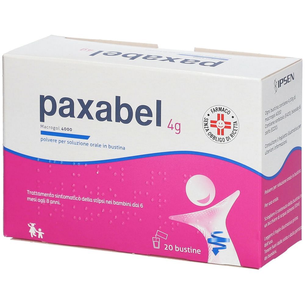 Paxabel 20 Bustine Polvere Orale 4 G