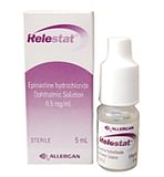 RELESTAT*COLL FL 5ML 0,5MG/ML
