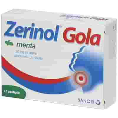 ZERINOL GOLA MENTA*18PAST 20MG