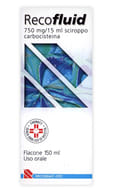 RECOFLUID sciroppo 150 ml 750 mg/15 ml