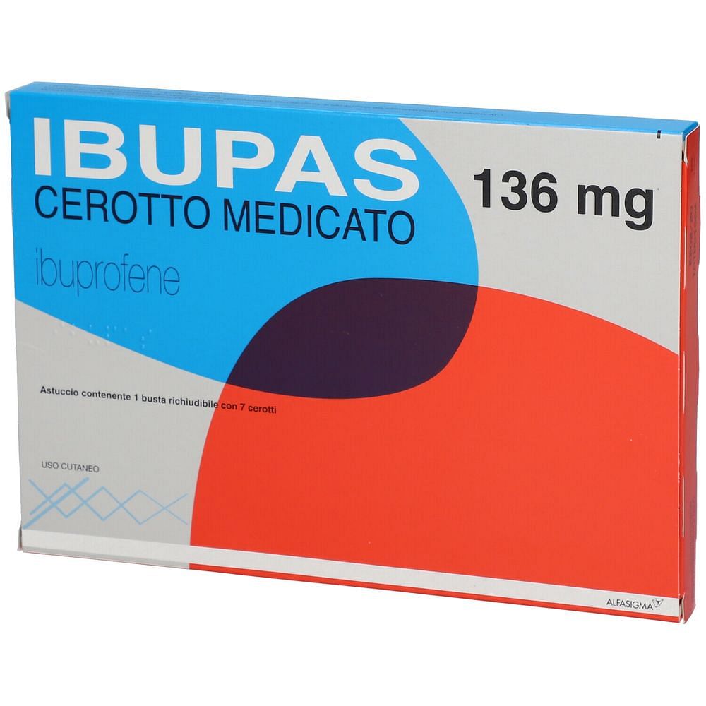 Ibupas 7 Cerotti Medicati 136 Mg