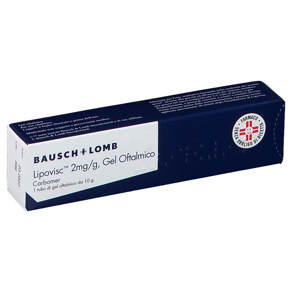 Lipovisc*Gel Oft 10 G 2 Mg/G