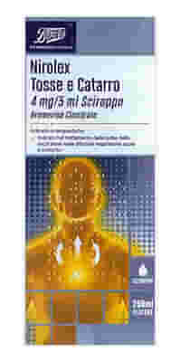 NIROLEX TOSSE E CATARRO sciroppo 250 ml 4 mg/5 ml