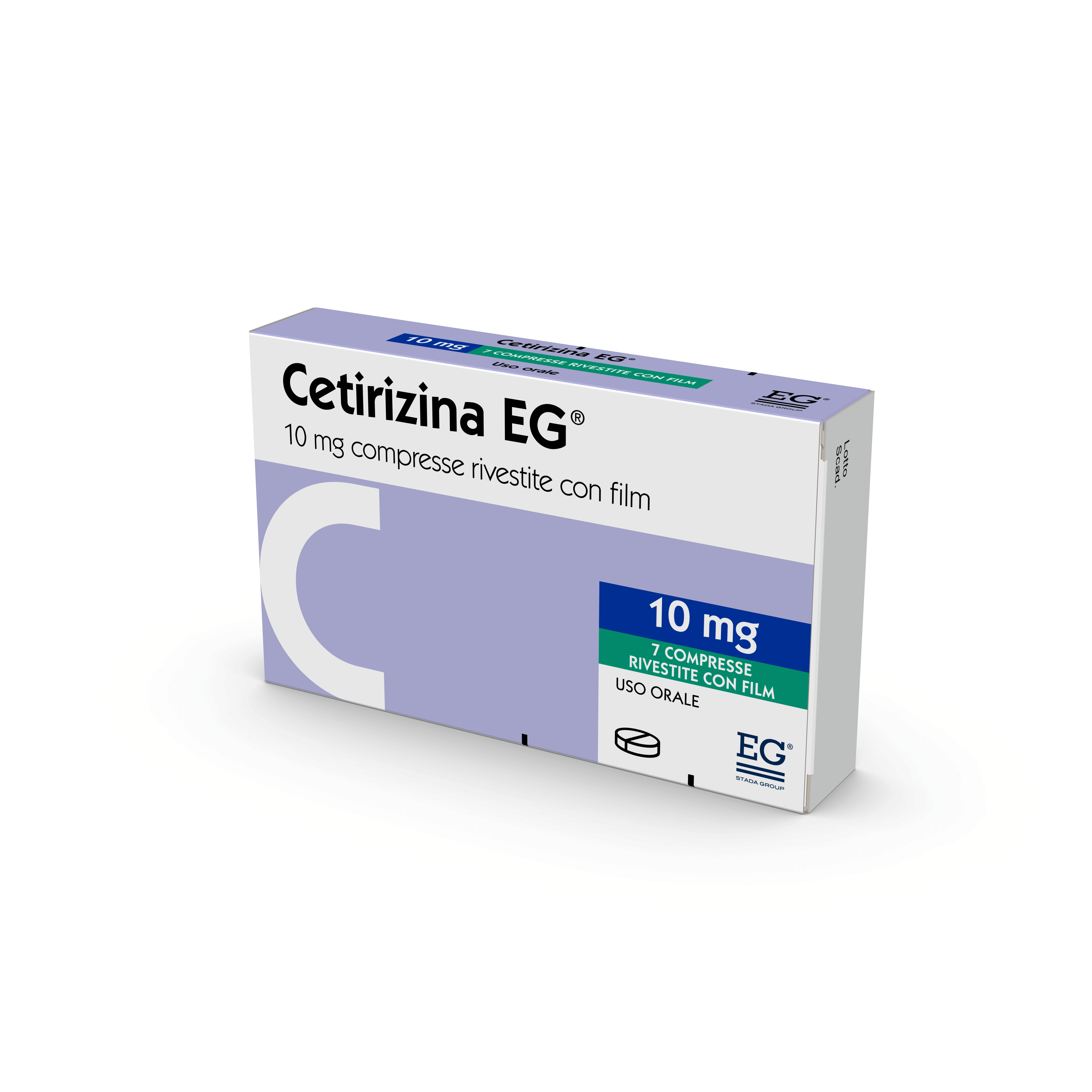 CETIRIZINA (EG) 7 compresse rivestite 10 mg