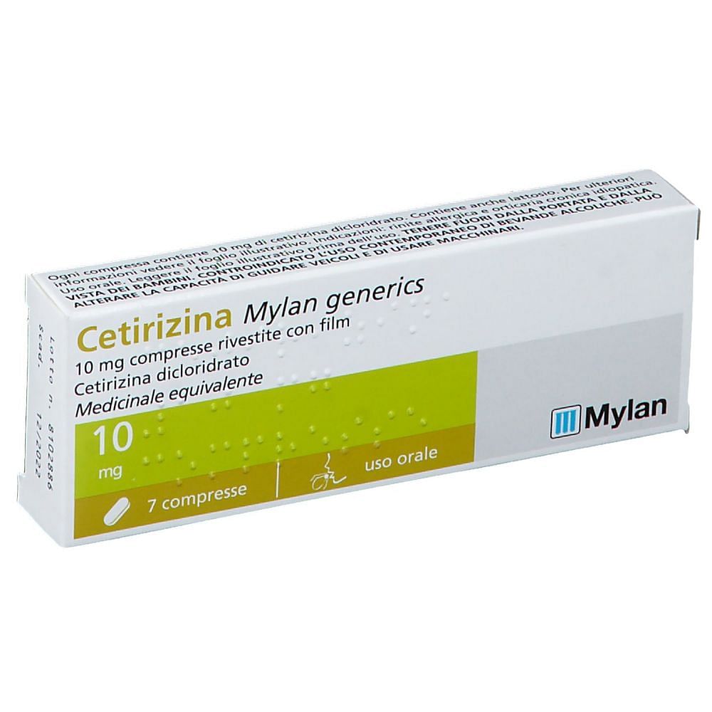 Cetirizina My*7 Cpr Riv 10 Mg