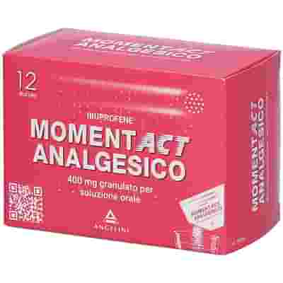 MOMENTACT ANALGESICO 12 bustine granulato 400 mg