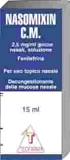 NASOMIXIN CM gocce nasali 15 ml 2,5 mg/ml
