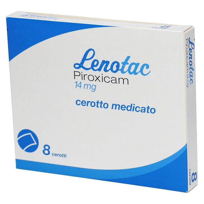 Lenotac 8 Cerotti Medicati 14 Mg
