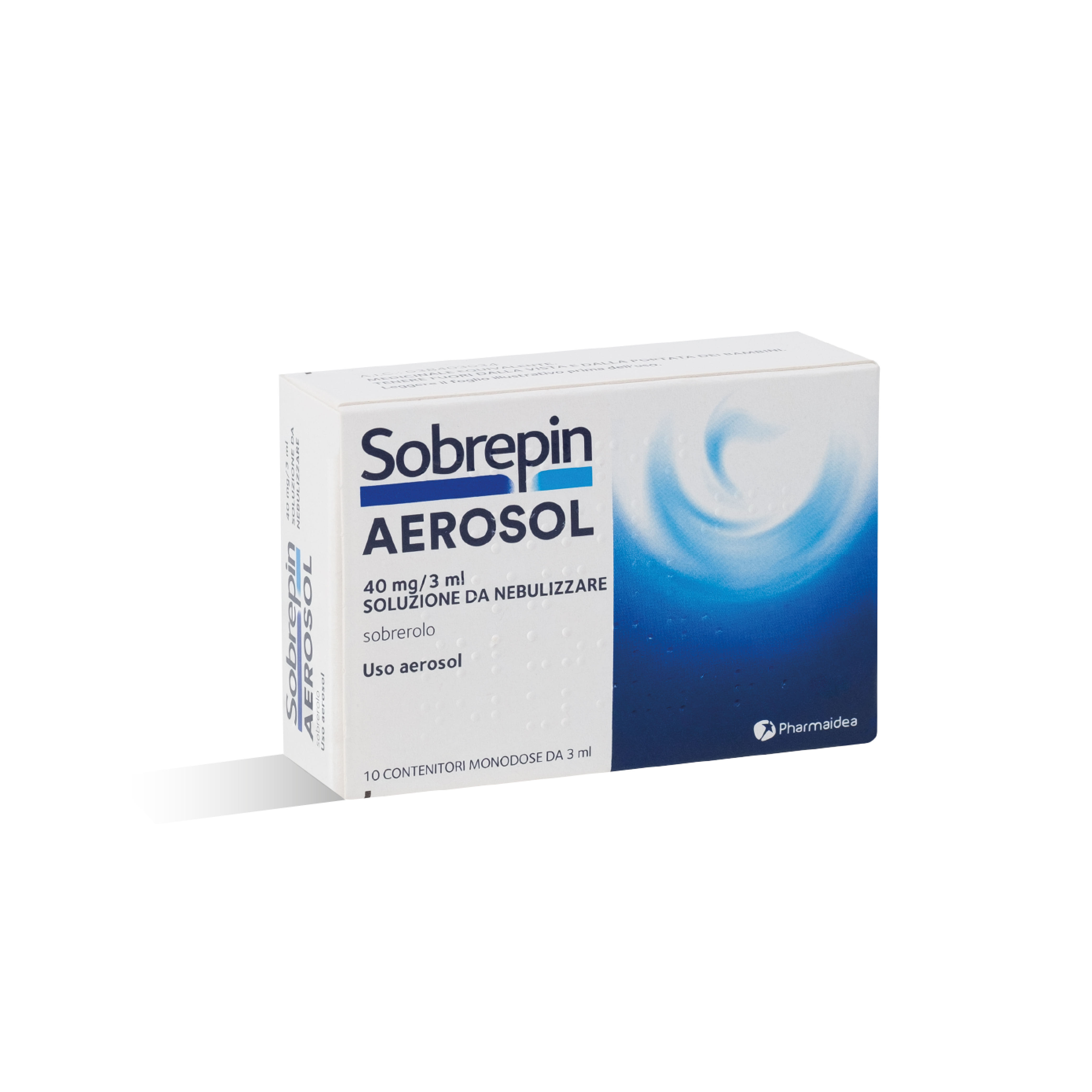 SOBREPIN AEROSOL soluzione nebulizzata 10 flaconcini 40 mg 3 ml