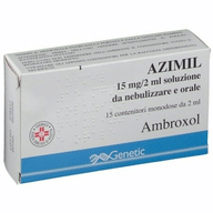 AZIMIL soluzione nebulizzata 15 monodose 2 ml 15 mg/2 ml