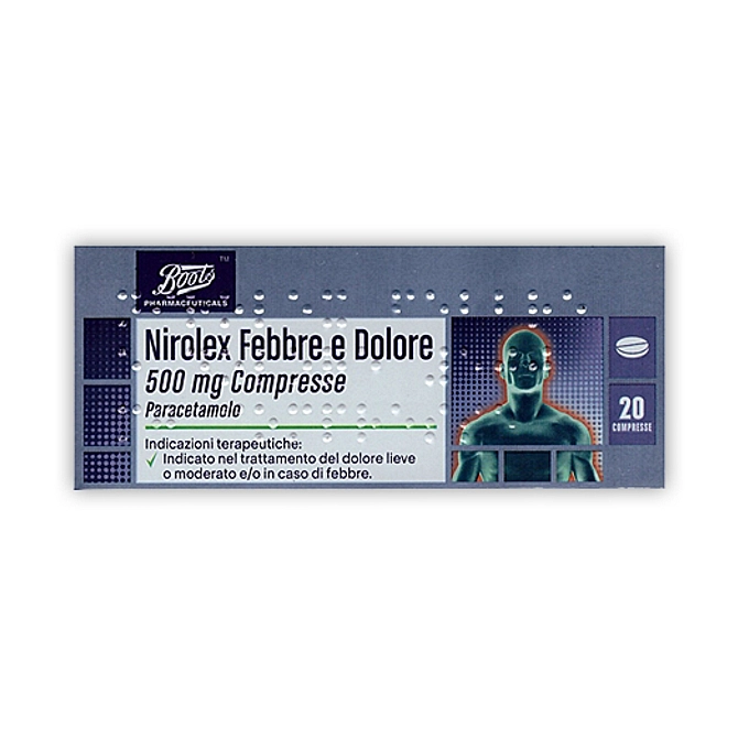 Nirolex Febbre E Dolore 20 Cpr 500 Mg