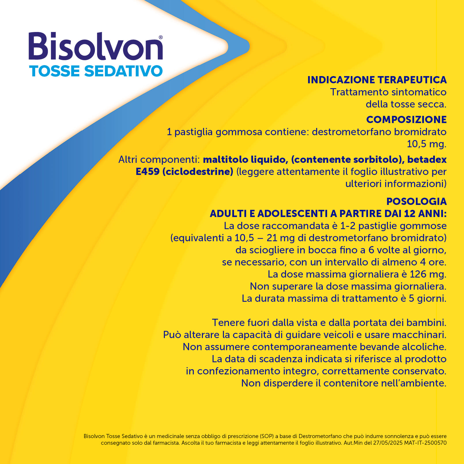 BISOLVON TOSSE SED*20PAST 10,5