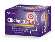 CIBALGINAFOR orale 12 bustine granulato 400 mg
