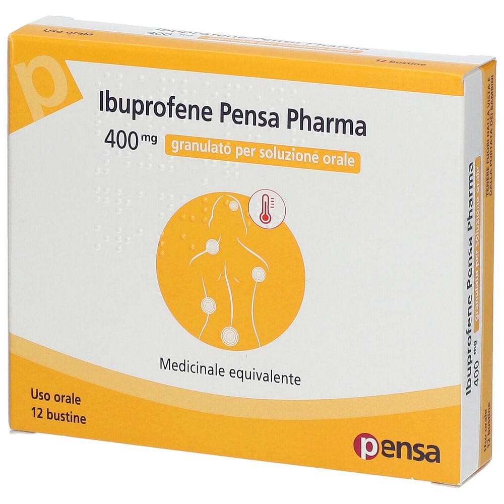 Ibuprofene (Pensa Pharma) 12 Bustine 400 Mg