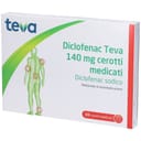 DICLOFENAC TE*10CER MED 140MG