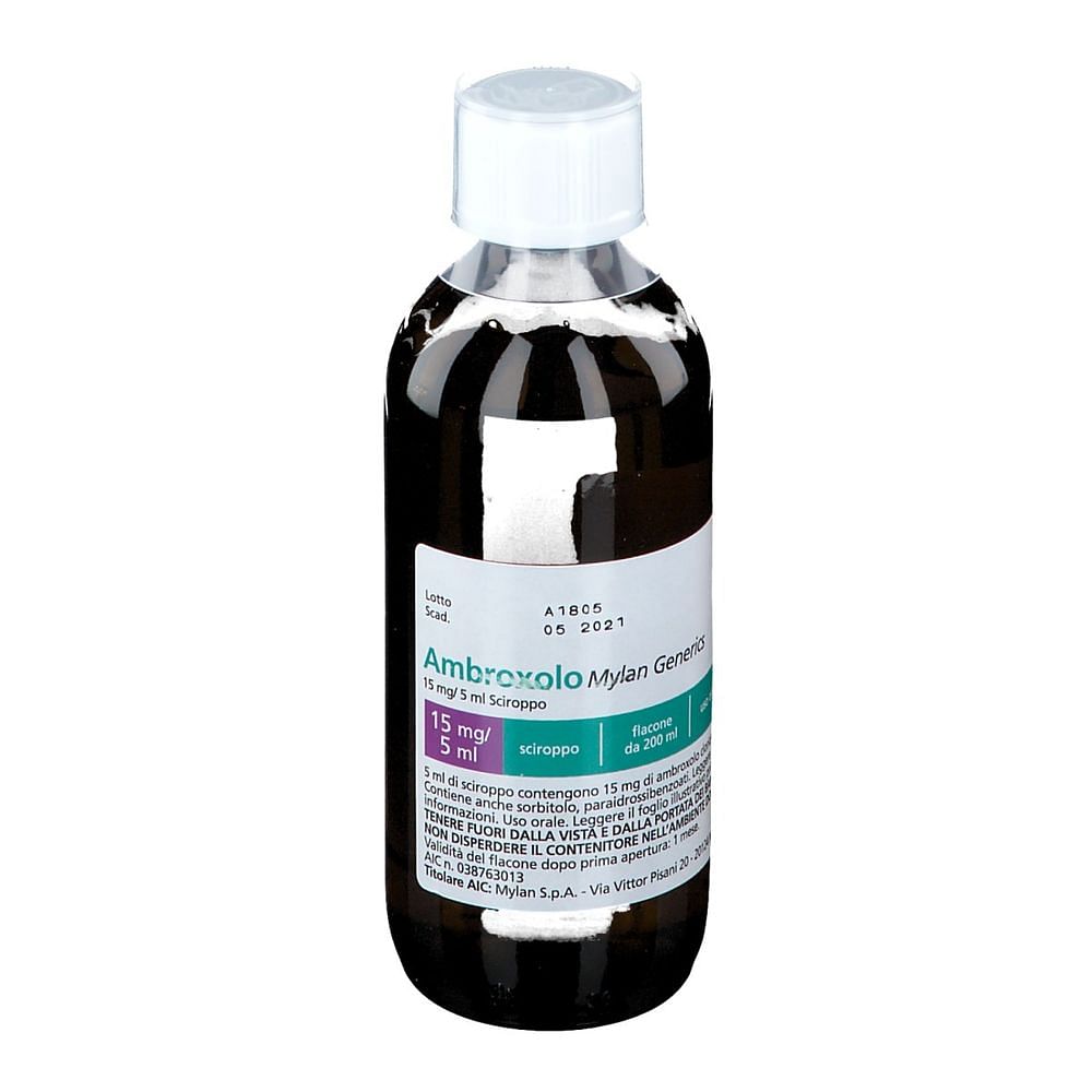 Ambroxolo My*Scir200 Ml15 Mg/5 Ml