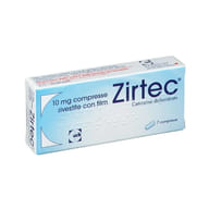ZIRTEC 7 compresse rivestite 10 mg