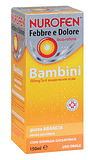 FARMA 1000 NUROFEN FEBBRE E DOLORE BB sospensione orale 150 ml 100 mg/5 ml arancia senza zucchero con siringa