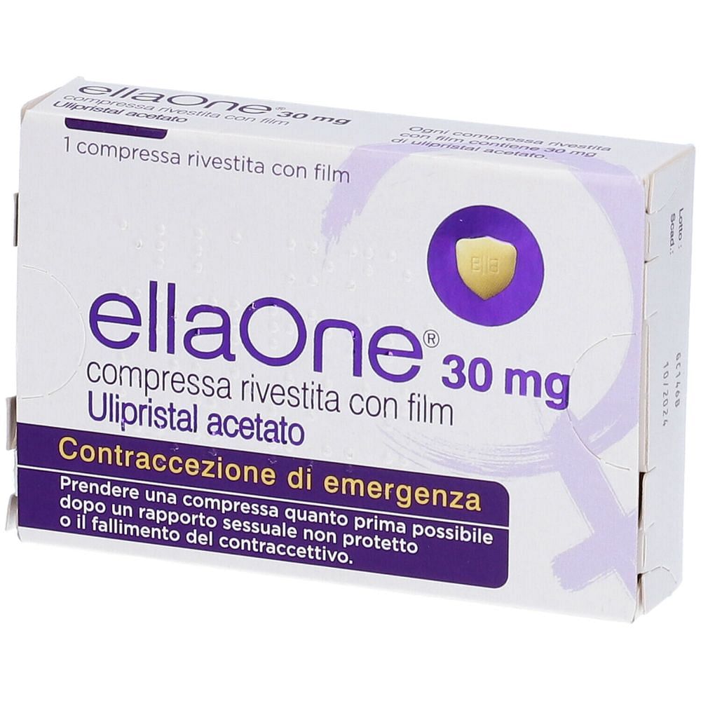 Perrigo Ellaone 1 Compressa Rivestita 30 Mg