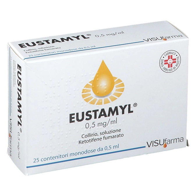 Eustamyl 25 Flaconcini Monod 0,5 Ml 0,05% Collirio