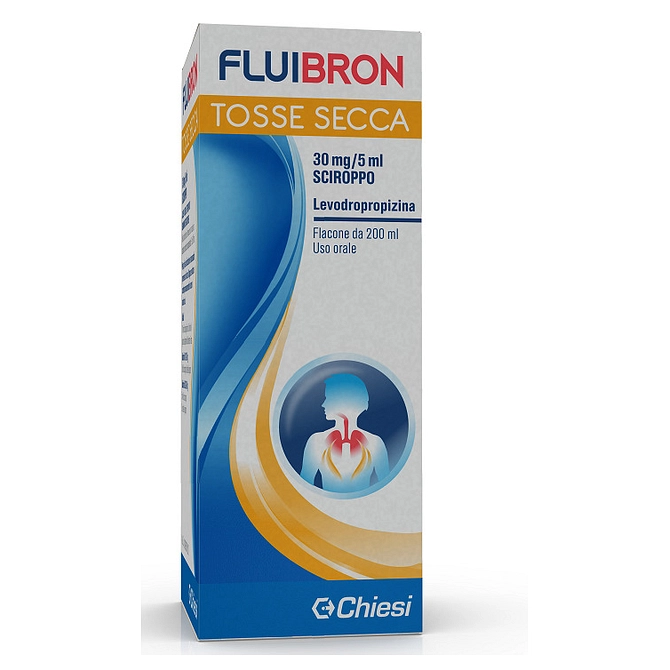 Fluibron Tosse Secca Scir 200 Ml 30 Mg/5 Ml