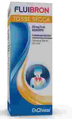 FLUIBRON TOSSE SECCA sciroppo 200 ml 30 mg/5 ml