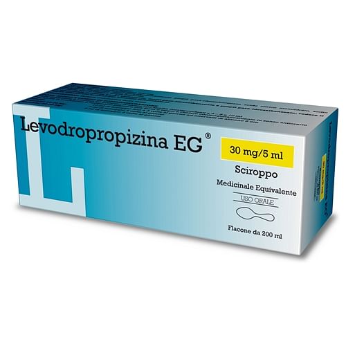 Levodropropizina (Eg) Sciroppo 200 Ml 30 Mg/5 Ml