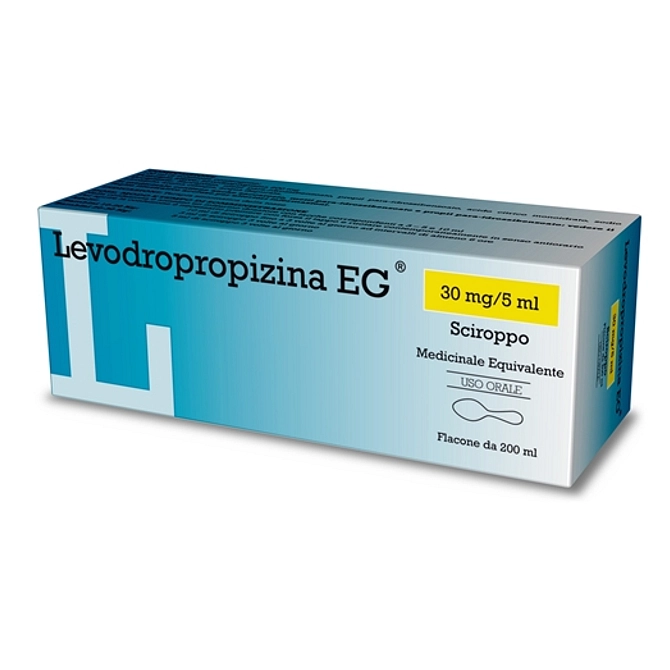 Levodropropizina (Eg) Scir 200 Ml 30 Mg/5 Ml