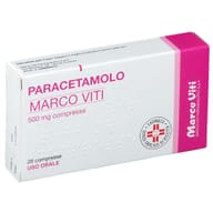 PARACETAMOLO (MARCO VITI) 20 compresse 500 mg