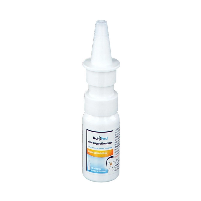 Actifed Decongestionante Spray Nasale 10 Ml 1 Mg/Ml
